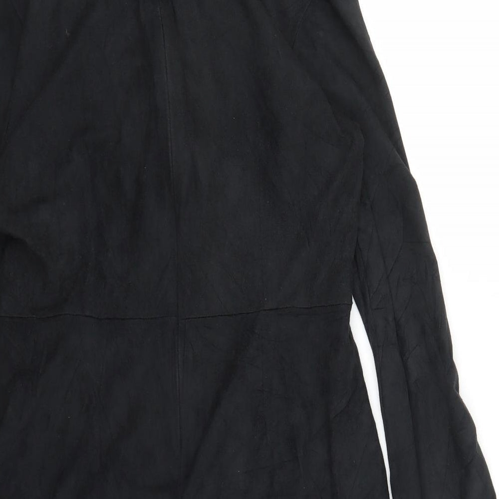 Missguided Womens Black   Wrap Dress  Size 10