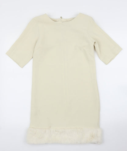 Topshop Womens Ivory   Shift  Size 6