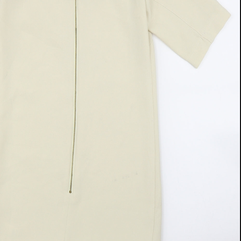 Topshop Womens Ivory   Shift  Size 6