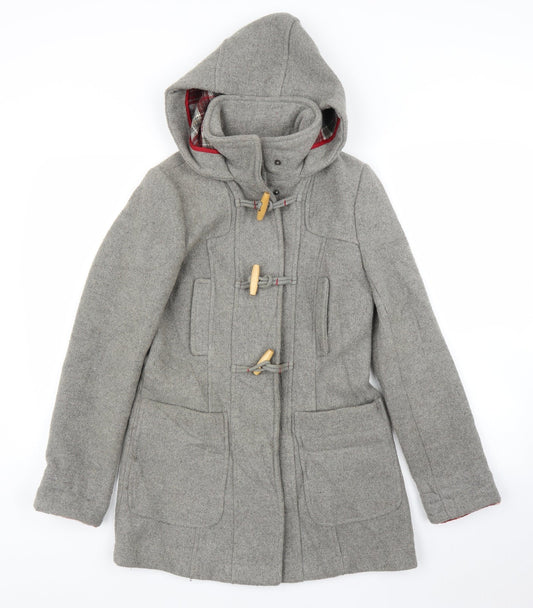 Primark Womens Grey   Overcoat Coat Size 6