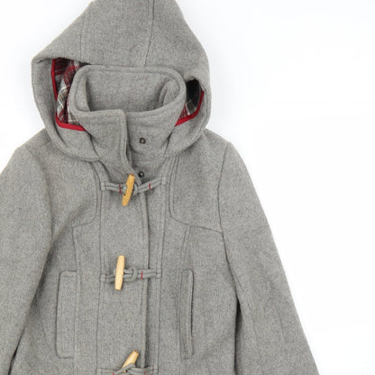 Primark Womens Grey   Overcoat Coat Size 6