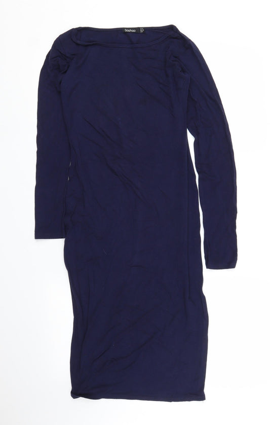 Boohoo Womens Blue   Shift  Size 10