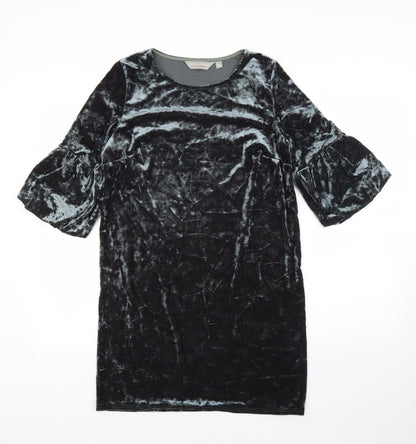 Dorothy Perkins Womens Green  Velvet Shift  Size 10