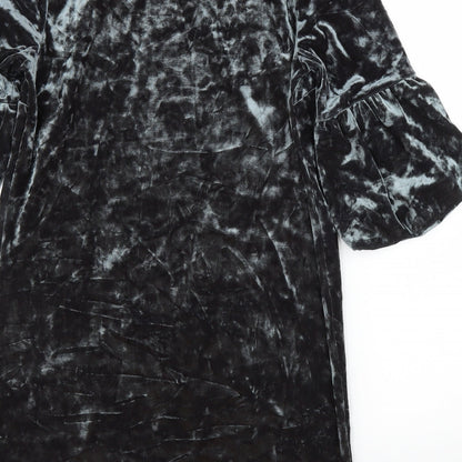 Dorothy Perkins Womens Green  Velvet Shift  Size 10