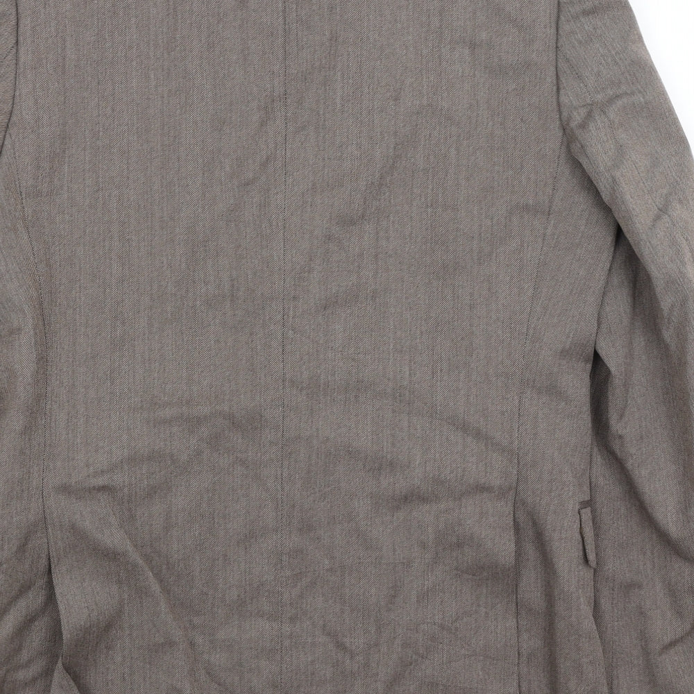 Mens UK Size M St Michael Regular Brown Suit Jacket