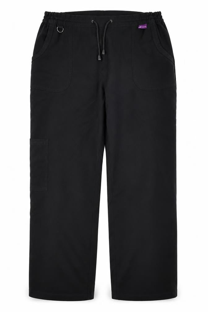 Womens UK Size 14 Dimensions Regular Fit Dress Pants Black Trousers
