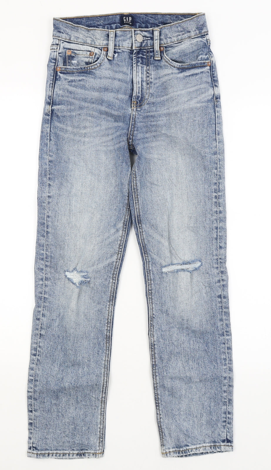 Gap Womens Blue   Straight Jeans Size 24 in L27 in