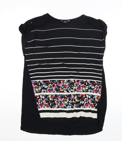 F&F Womens Blue   Basic T-Shirt Size 10