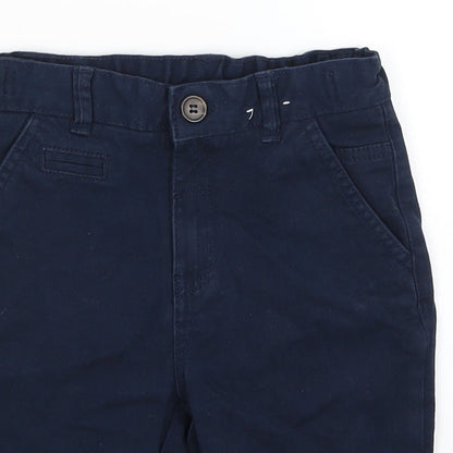 TU Boys Blue   Chino Shorts Size 6 Years