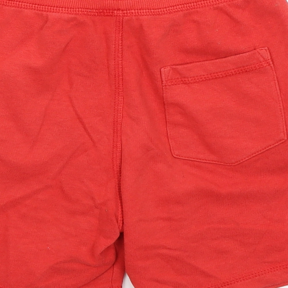 George Boys Red   Sweat Shorts Size 6-7 Years