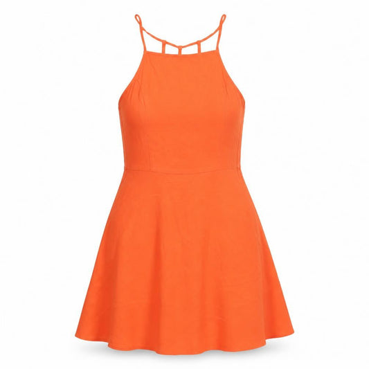 Divided Womens Orange   Bodycon  Size 6