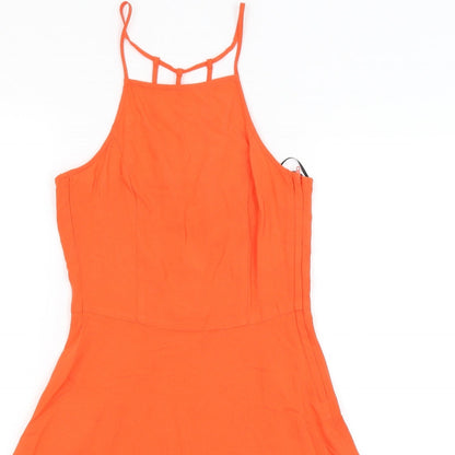 Divided Womens Orange   Bodycon  Size 6