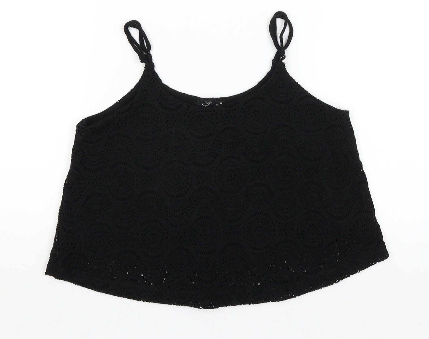 FOREVER 21 Womens Black   Cropped Tank Size M