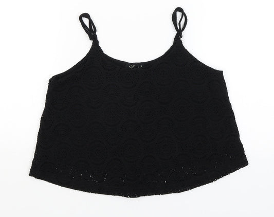 FOREVER 21 Womens Black   Cropped Tank Size M