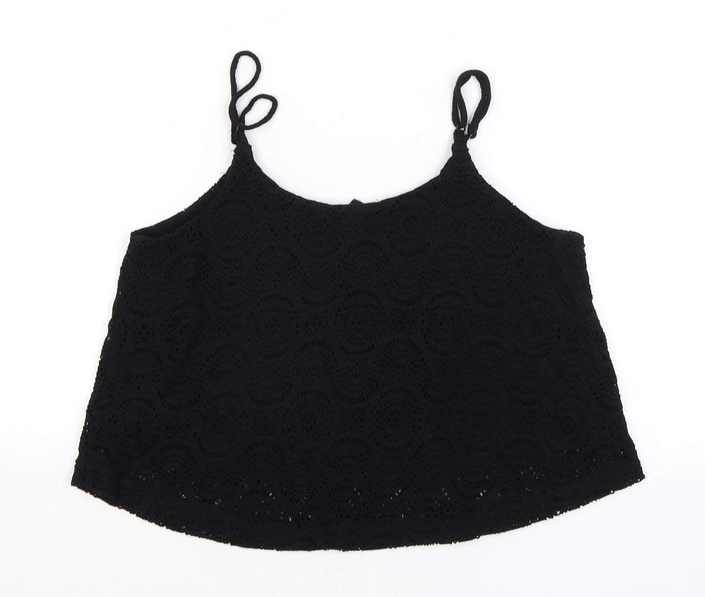 FOREVER 21 Womens Black   Cropped Tank Size M