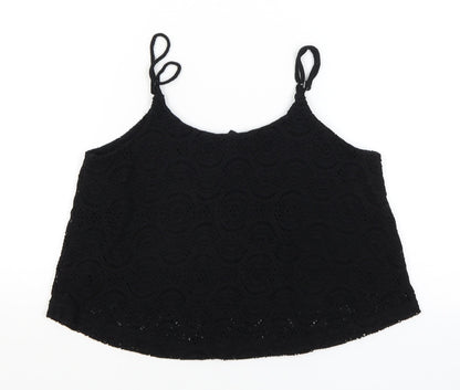 FOREVER 21 Womens Black   Cropped Tank Size M