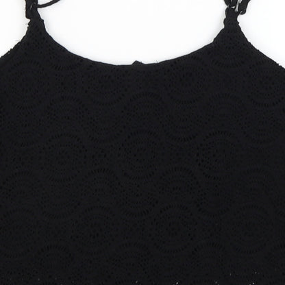 FOREVER 21 Womens Black   Cropped Tank Size M
