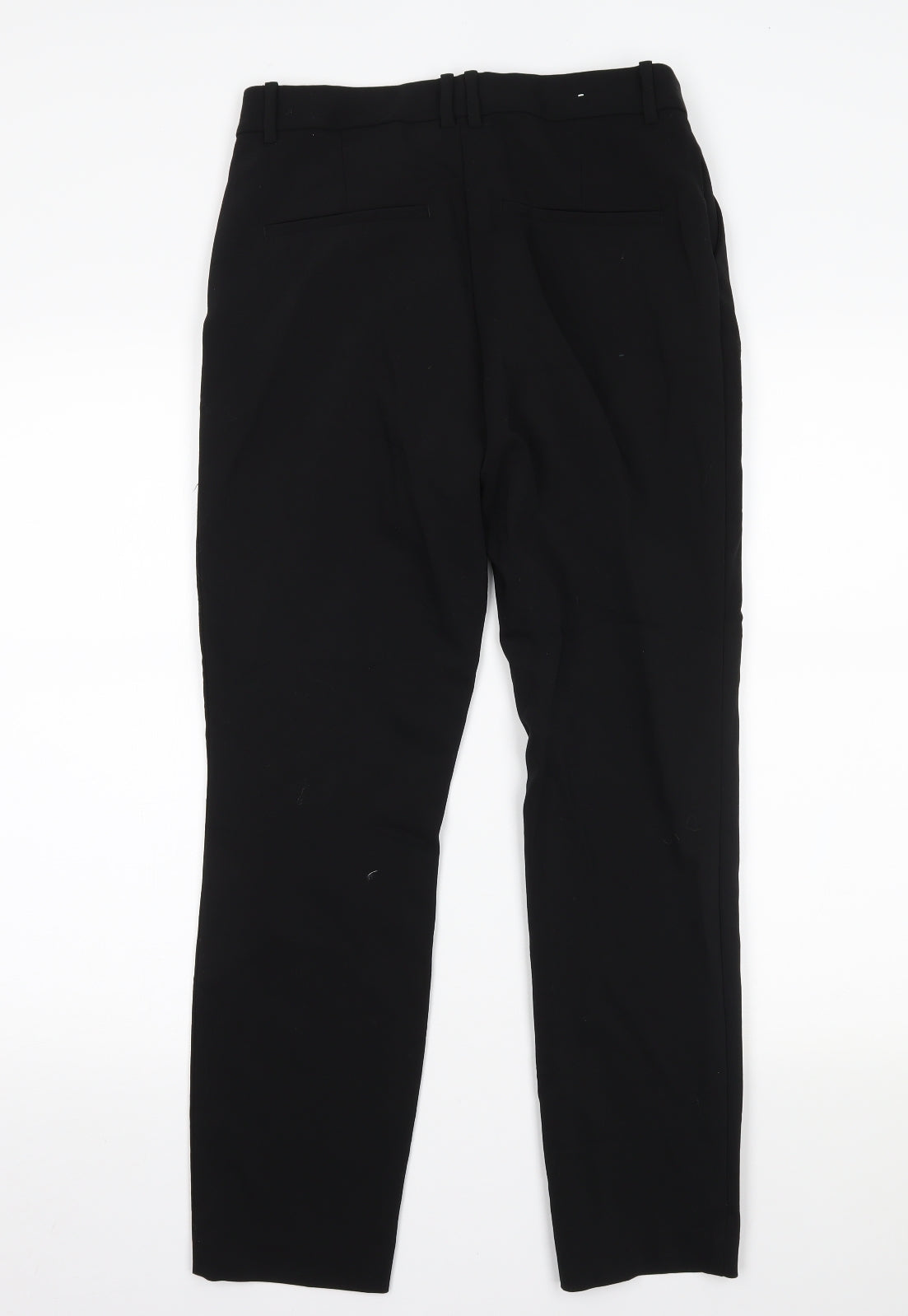 Womens UK Size 12 H&M Regular Fit Dress Pants Black Trousers