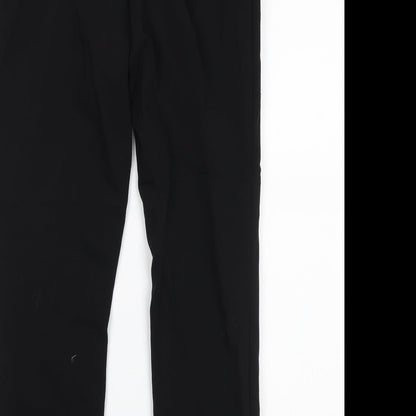 Womens UK Size 12 H&M Regular Fit Dress Pants Black Trousers