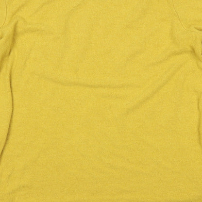 Womens UK Size 10 NEXT Yellow Pullover Jumper