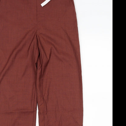 The Freya Womens Brown   Trousers  Size 8 L27 in