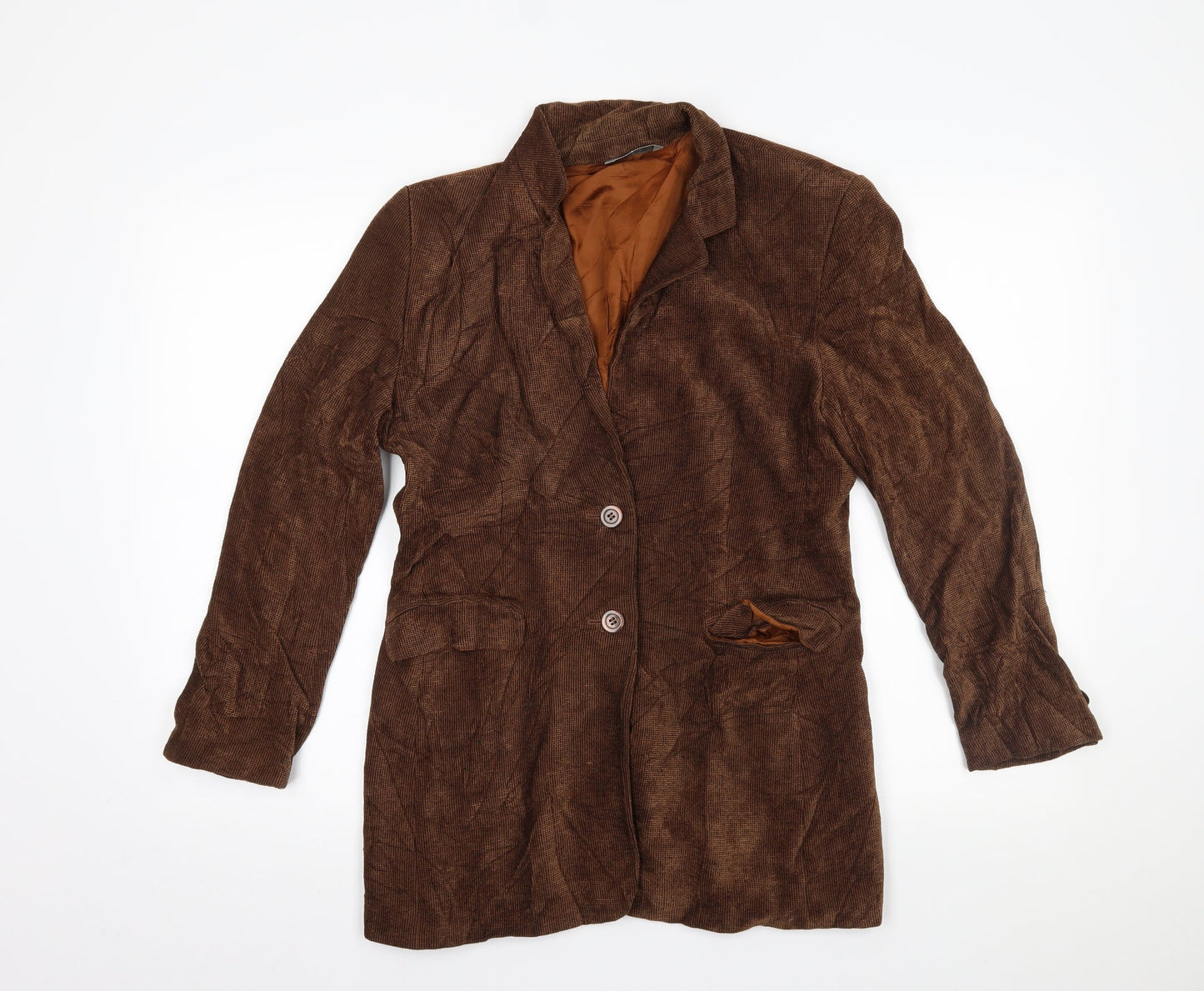 Womens UK Size 10 Marks and Spencer Brown Gilet