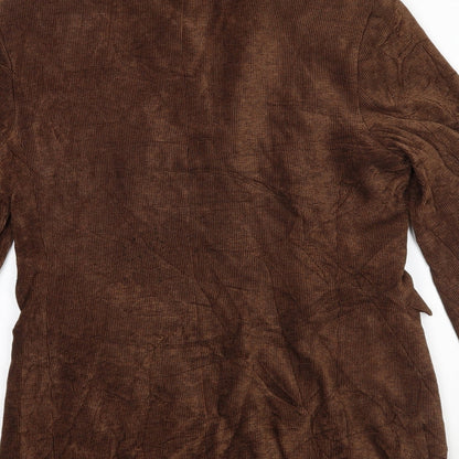 Womens UK Size 10 Marks and Spencer Brown Gilet