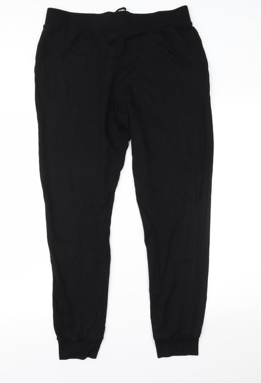 F&F Womens Black   Sweatpants Trousers Size 14 L26 in