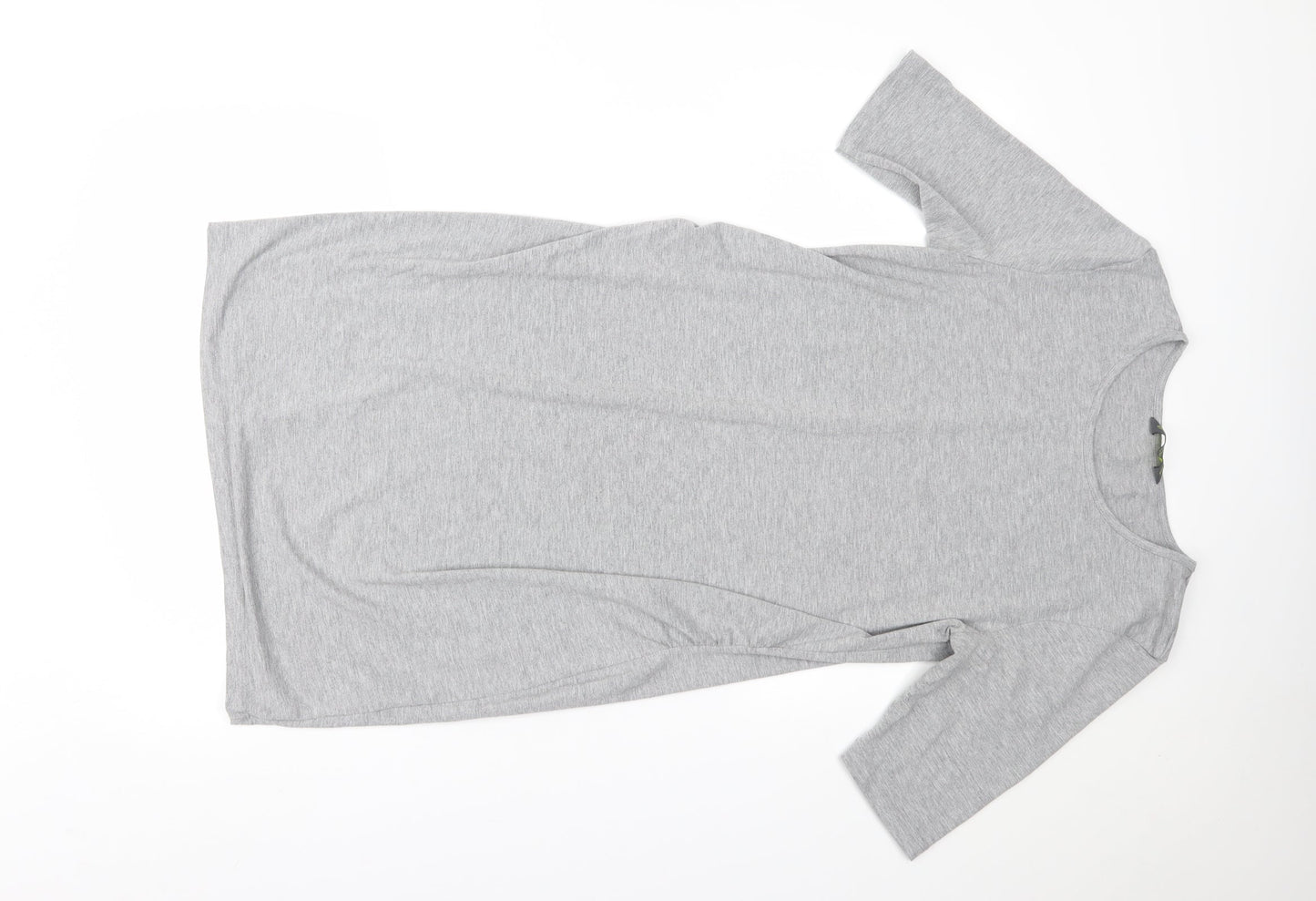 EAC Womens Grey   T-Shirt Dress  Size 14