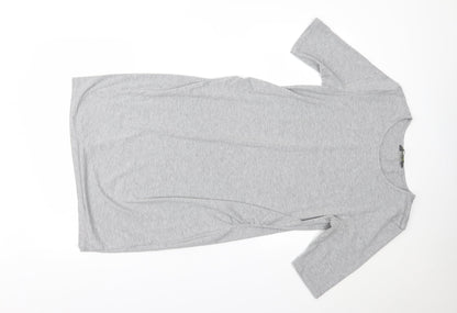 EAC Womens Grey   T-Shirt Dress  Size 14