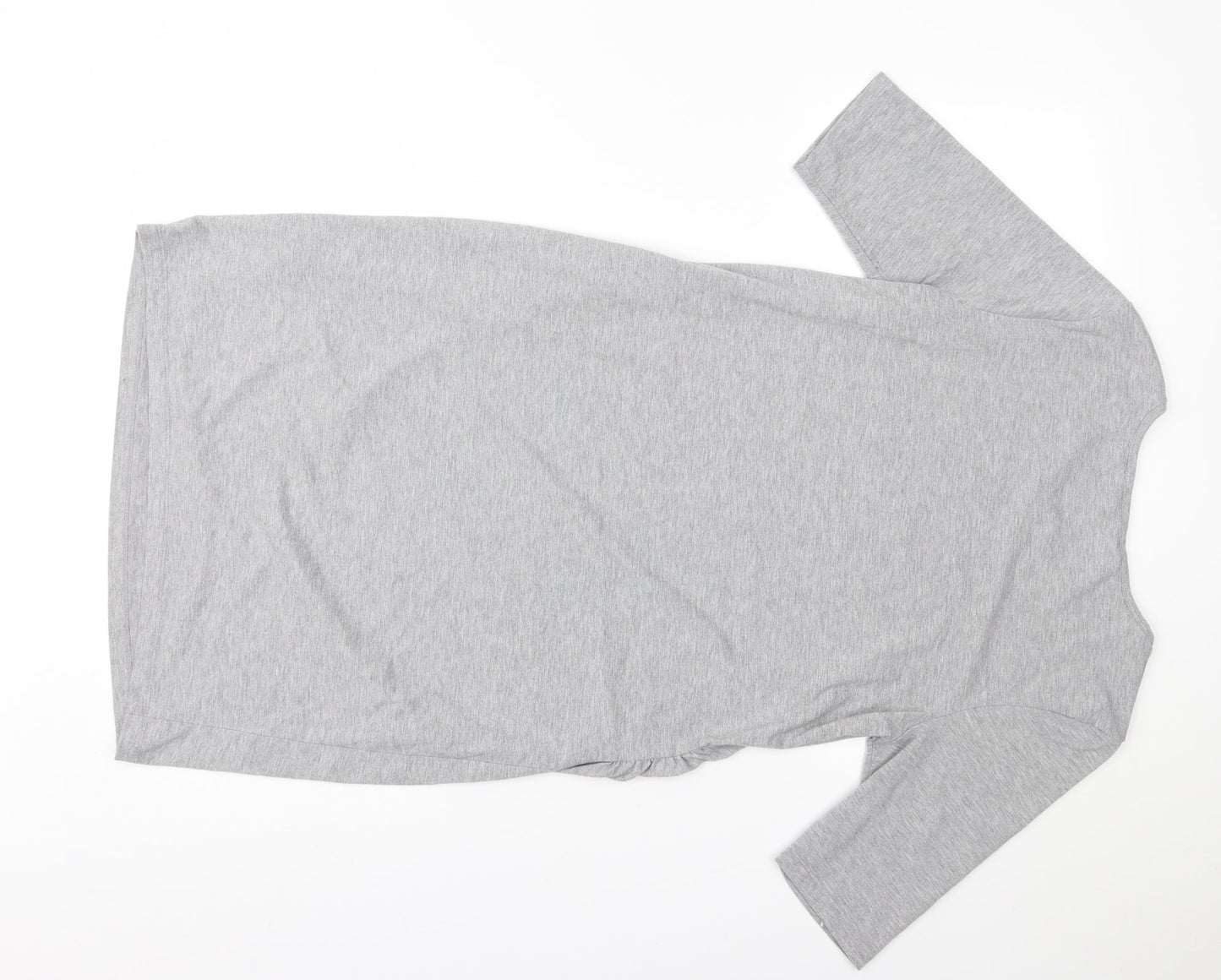EAC Womens Grey   T-Shirt Dress  Size 14