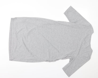 EAC Womens Grey   T-Shirt Dress  Size 14