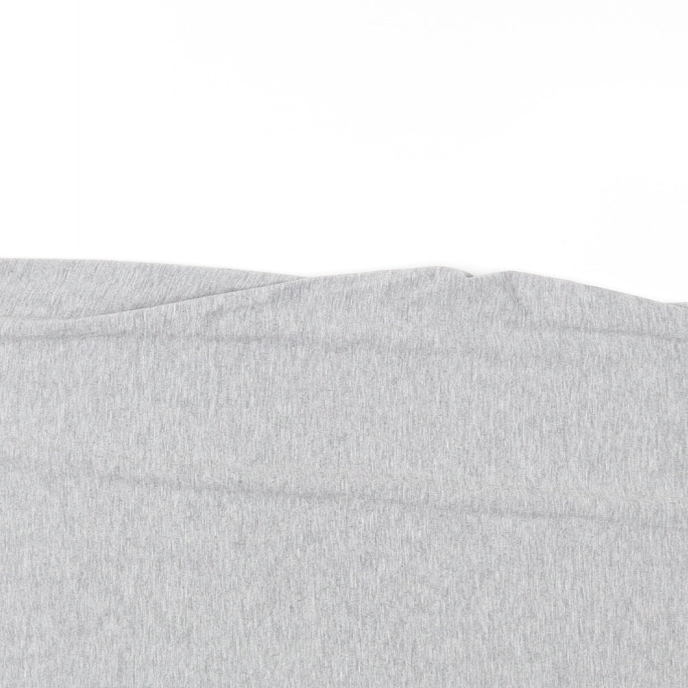 EAC Womens Grey   T-Shirt Dress  Size 14