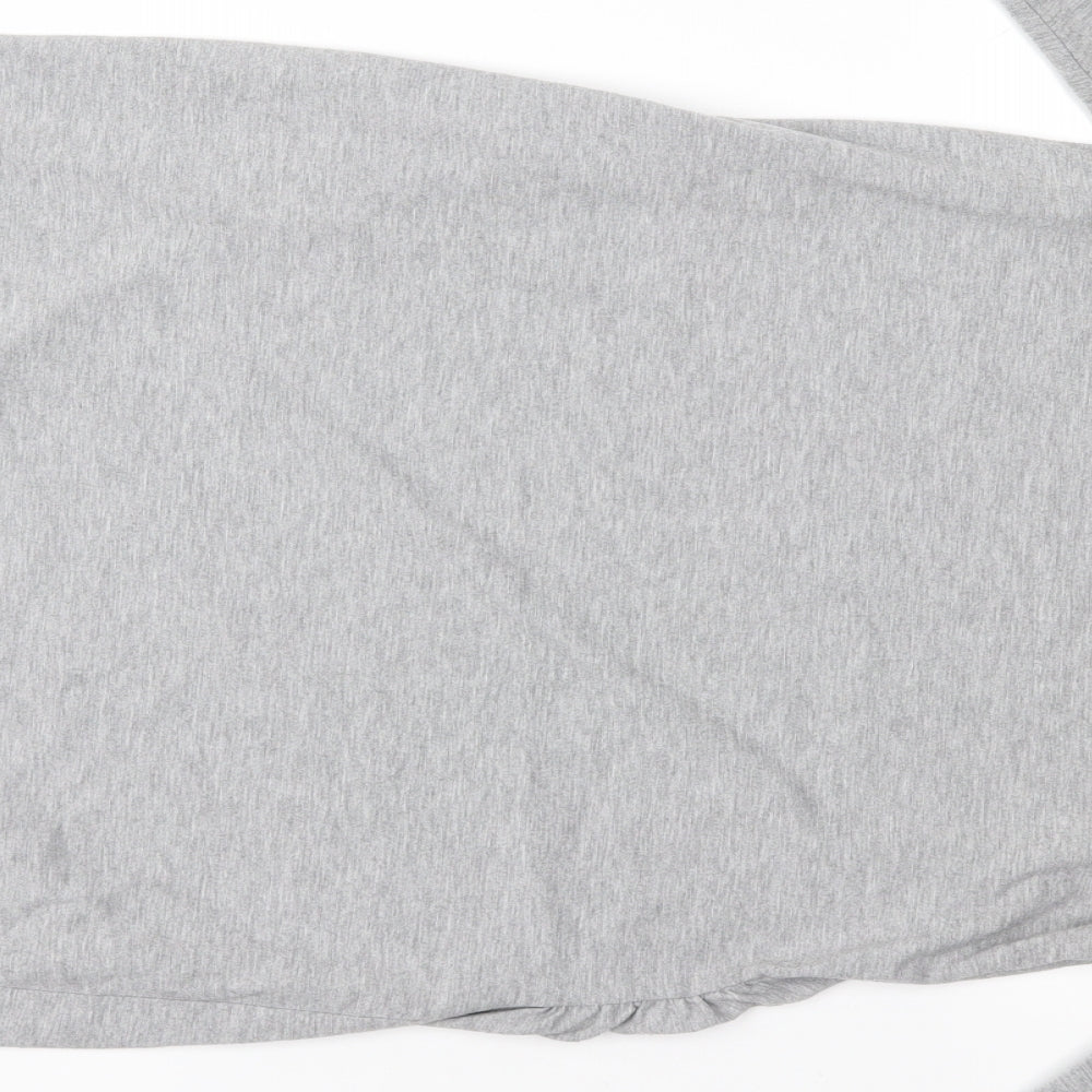 EAC Womens Grey   T-Shirt Dress  Size 14