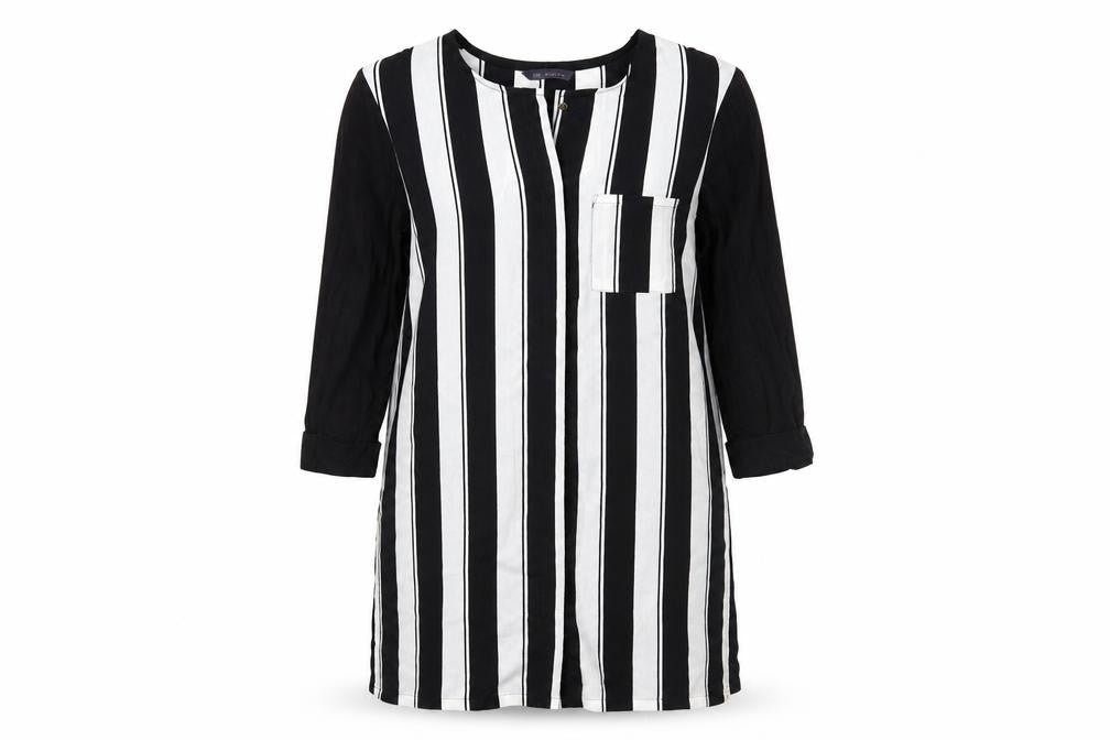 Womens UK Size 10 Marks and Spencer Black Basic Button-Up