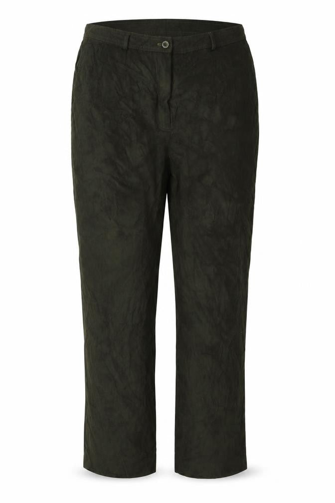 Womens UK Size 18 Gelco Regular Fit  Green Trousers
