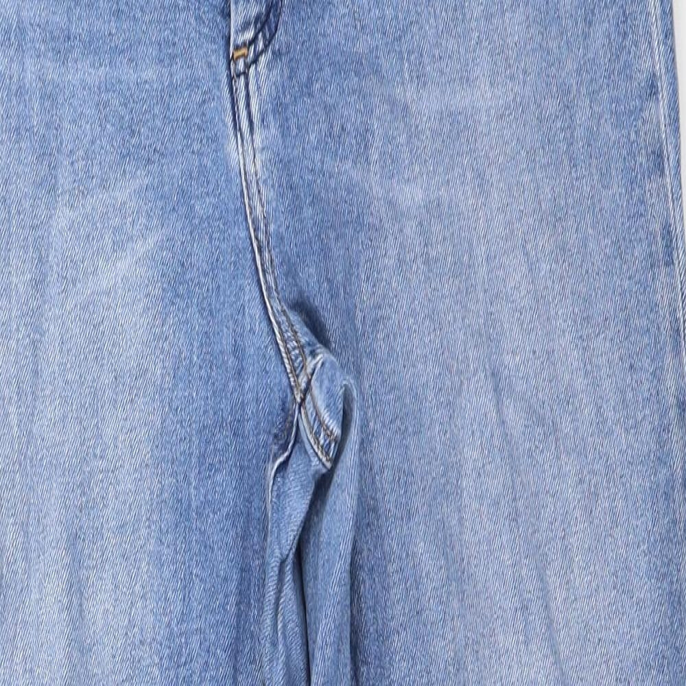 ASOS Womens Blue  Denim Straight Jeans Size 32 in L32 in
