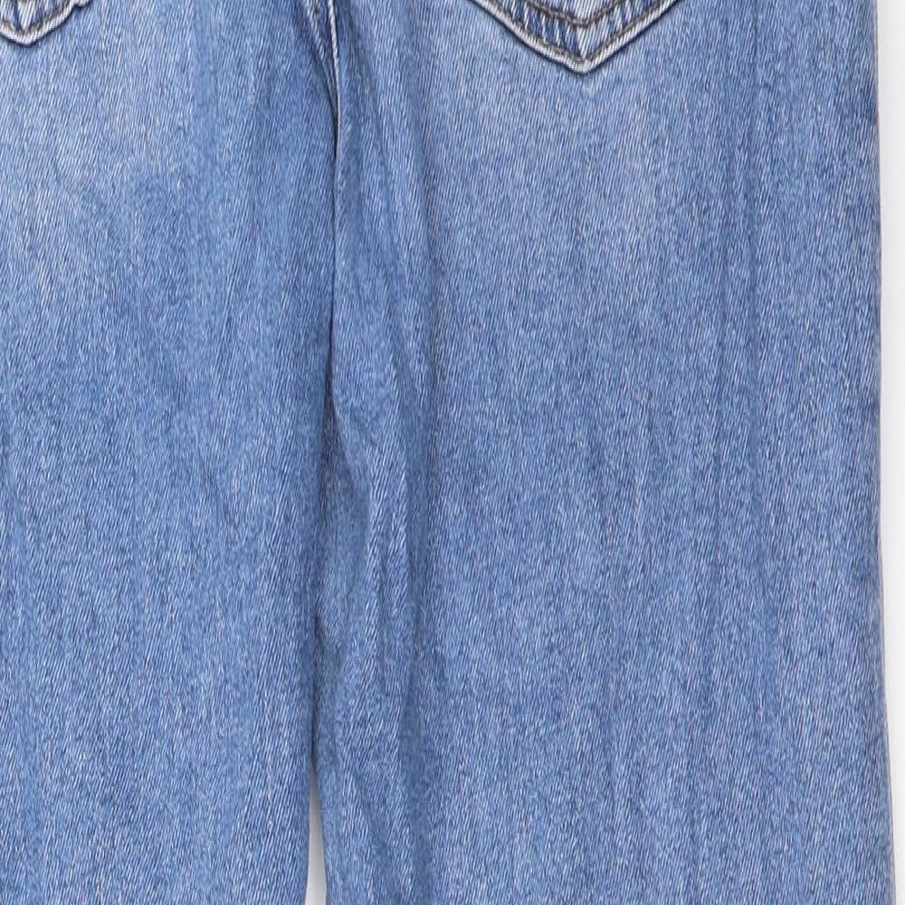 ASOS Womens Blue  Denim Straight Jeans Size 32 in L32 in