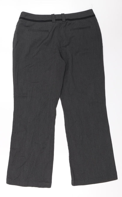 Womens UK Size 14 NEXT Regular Fit  Grey Trousers
