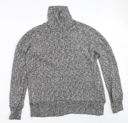 Womens UK Size 12 Topshop Grey Pullover Jumper
