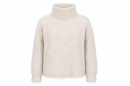 Womens UK Size 12 F&F Beige Pullover Jumper
