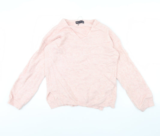 Womens UK Size S m&s Pink Pullover Jumper