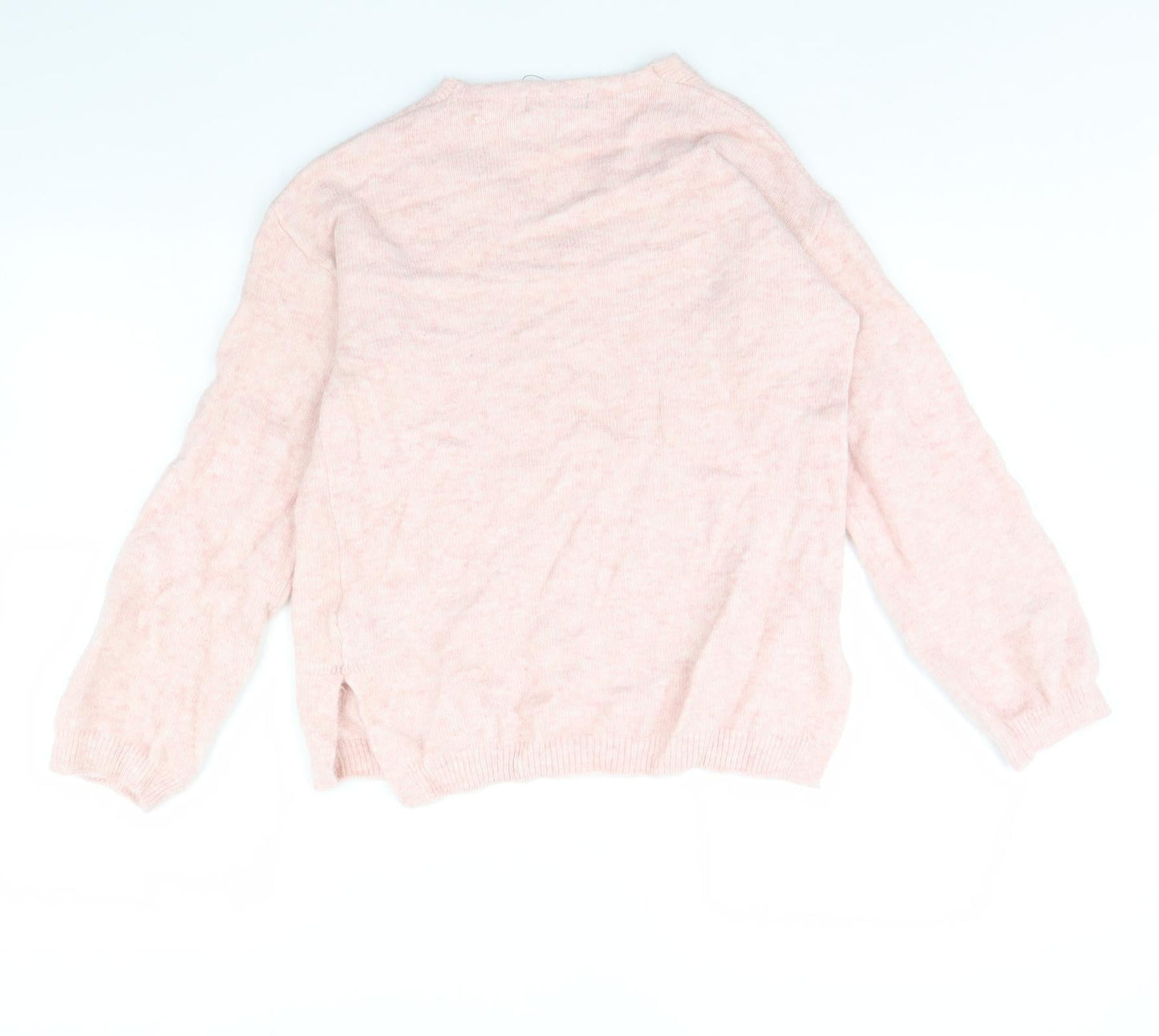 Womens UK Size S m&s Pink Pullover Jumper