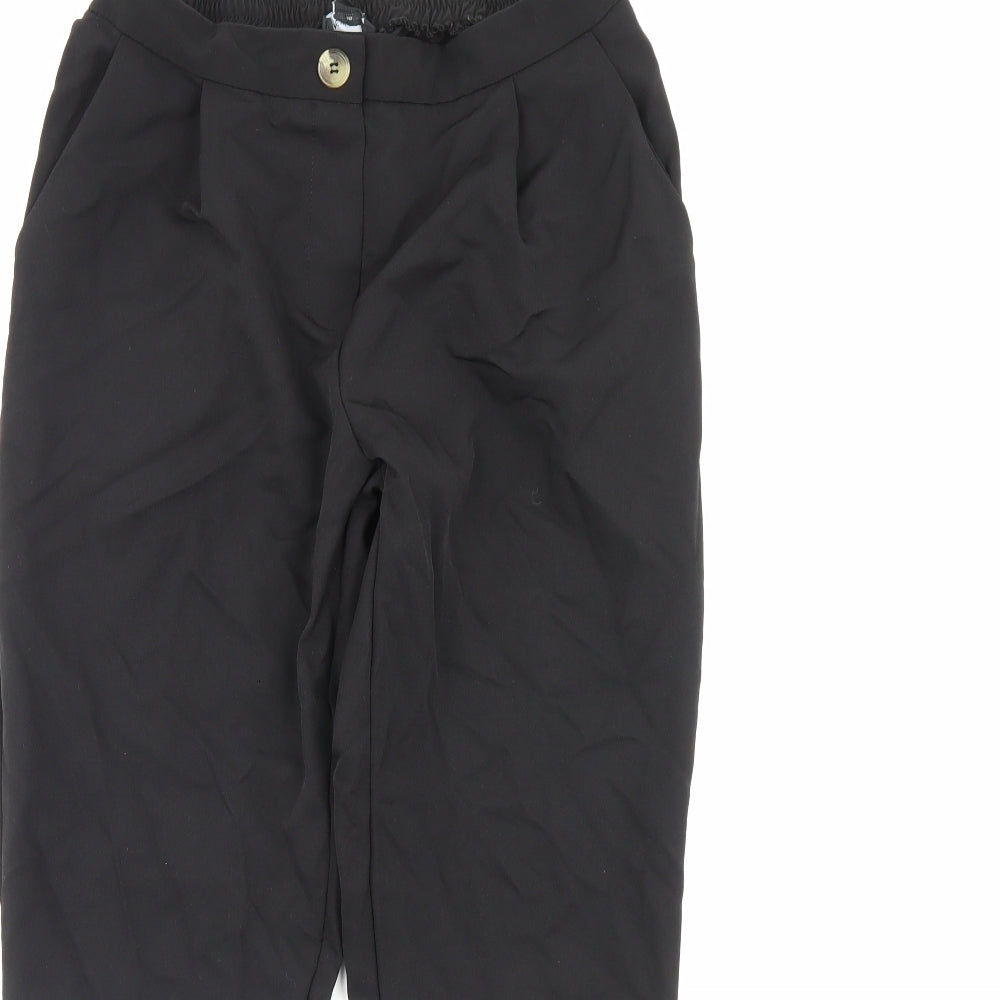 New Look Womens Black   Dress Pants Trousers Size 10 L28 in