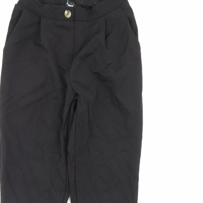 New Look Womens Black   Dress Pants Trousers Size 10 L28 in