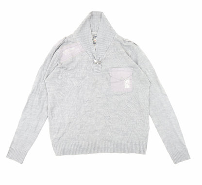 Cedar Wood State Mens Grey   Pullover Jumper Size XL