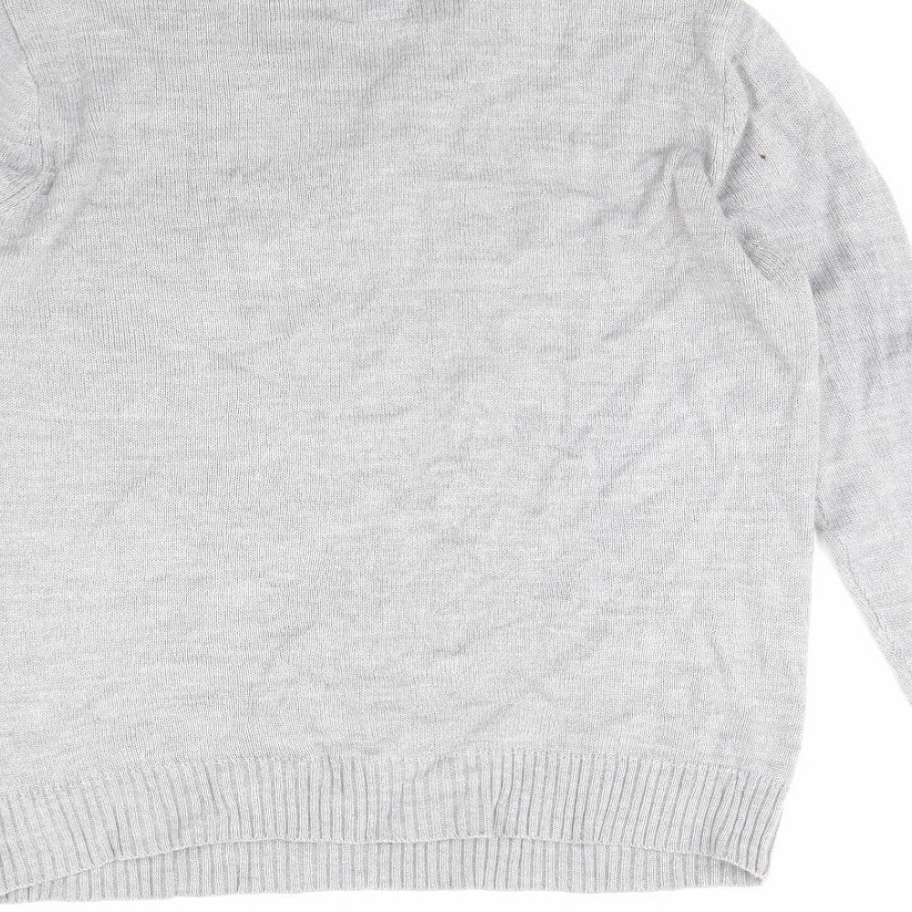 Cedar Wood State Mens Grey   Pullover Jumper Size XL