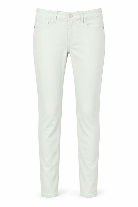 Womens UK Size 6 Mango Regular Fit Skinny Green Jeans