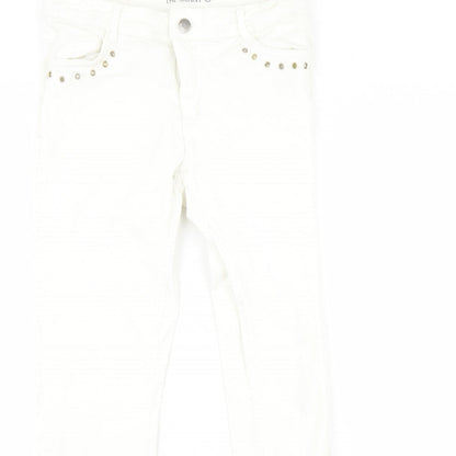 Yessica Womens White  Denim Skinny Jeans Size 8 L29 in