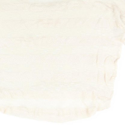 Womens UK Size 14 Dorothy Perkins Beige Pullover Jumper